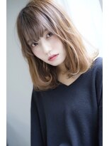 ビーチタウン(BEACH TOWN)&nbsp;大人可愛い鎖骨下ボブ