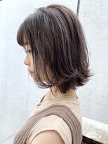 アイティー バイ アルバム 中野店(IT by ALBUM)&nbsp;グレージュボブ_ボブルフクールショート_ba310991