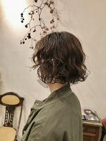 マウロア(MAULOA)&nbsp;“アンニュイパーマ×ボブ” 中西英美子