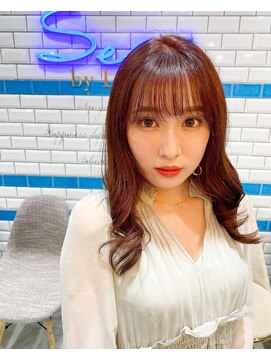 シー バイ ロンド 新宿(Sea by Lond) 韓国ヘア/前髪/シースルーバング