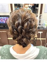 モードケイズ 阿倍野店(MODE K’s) ゆるふわまとめ髪