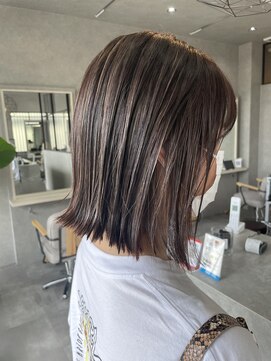 ムード カナザワ(mood kanazawa) ハイライトグレージュボブ☆