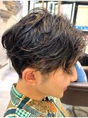 【ALMO】メンズナチュラルパーマ