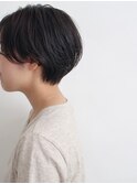 ハッシュカット/グレージュ/デザインカラー［自由が丘］