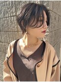 秋冬オススメシースルーハンサムショート