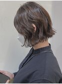 【morio熊本】あご下ラインのボブパーマ.k
