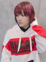 アフィーロ(ACHFILO)&nbsp;大人可愛い20代30代40代小顔ワンサイドショートボブ丸み前下がり