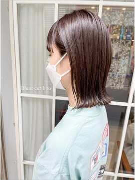 ネオリーブアイム 横浜西口店(Neolive aim) 結べる長さの切りっぱなしボブ★