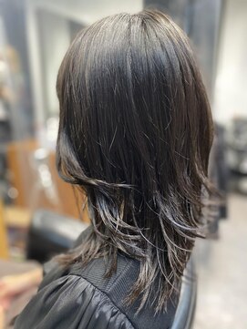 シェル 吉祥寺(shell) ミディアムレイヤー&ダークアッシュ♪