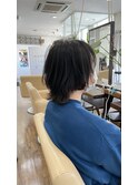 ボブウルフ レイヤーカット 外はねボブ