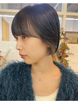 ガレージ バイ グリーン 原宿 表参道(Garage by green) 【loki】ボブ×インナーカラー