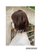 《HAIRZ》林真紀 春のラベンダーベージュボブ