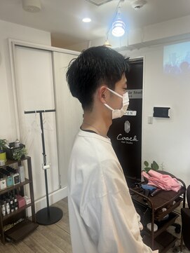 コーチ 新代田店(Coach) 【Coach Hair Studio 新代田店】ツーブロではないベリーショート