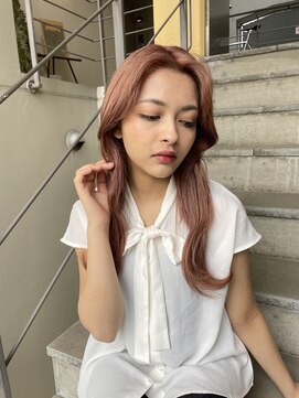 ロンド ストラーダ 心斎橋(Lond strada) 大人ガーリーロング×美髪【髪質改善/縮毛矯正】