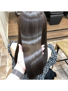 アシュレイ(ASHLEY) suzu 髪への負担軽減レスカラー 髪質再生トリートメント