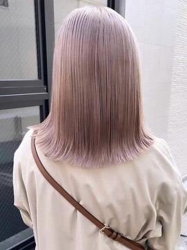 サンクプロジェクト(cinq PROJECT) ダブルカラーピンクベージュベージュカラーケアブリーチレイヤー