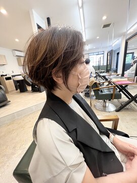 ザ キャンバス ミヤザキツネヒサ(THE CANVAS 宮崎恒久) 大人ショート20代30代40代_小顔_くびれショート basi