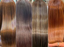 度重なるカラーによるハイダメージ毛でも縮毛矯正できる「酸性ストレート」が施術できる/髪質改善/本厚木