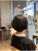 さっぱりショートボブ