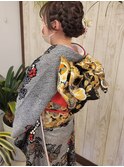 成人式振袖着付け＆ヘアセット