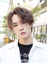 オーシャントーキョー 心斎橋(OCEAN TOKYO WEST)&nbsp;波巻きパーマツイストスパイラルパーマセンターパートウルフ