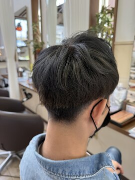 コアフィールフィス(COIFFURE fils) 新規お得クーポンあり【見附 今町】ブルーアッシュカラー