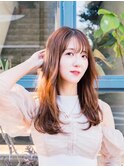 やわらかマロンベージュ