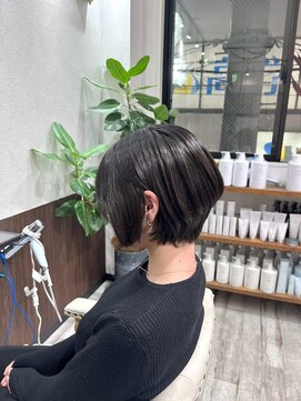 ベルヘアーデザイン 堺東(Belle hair Design) ショートボブ/ショートカット/ショート/堺東