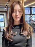 簡単スタイリングロングレイヤー