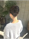 【hair salon W】夜会巻きアレンジ