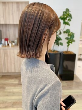 ケーツー あべのキューズモ-ル店(K-two) レイヤーボブ*結べるボブ*髪質改善トリートメント*30代40代50代