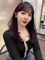 リリー(Lilley) 【稲永麻衣】レイヤーカット+顔まわりカット+韓国ヘア