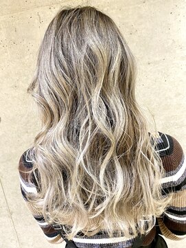 ラキング ギンザ トウキョウ(LAKING GINZA) くびれヘア/アプリコットオレンジ/夏/ハイライトカラー[銀座駅]