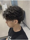 熊本フェザーパーマ フェザーショート メンズパーマ