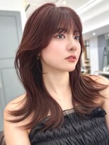 プラチナ(PLATINA)&nbsp;韓国ヘア/くびれヘア/顔周りカット/レイヤーカット/顔周りカット