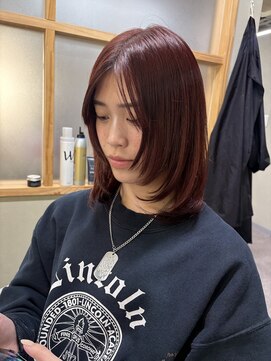 ヤヤ 浅草(yaya.) ボブレイヤースタイル