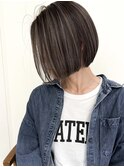 大人ショートヘア/ハイライトカラー/イルミナカラー【国分寺】 