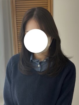 ジーナ 天王寺(Zina) ハッシュカット/レイヤーカット/グレージュ/天王寺