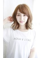 ラピス 銀座 blue店(Lapis)&nbsp;《30代～大人透明感》白髪ぼかしハイライト＋艶カラー[銀座]