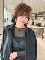 ロンド クラン 岡崎(Lond Clan) 20代30代丸み束感丸みクビレショートヘア