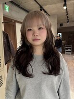 ハイプ(HYPE)&nbsp;ダブルカラー＆ブリーチ/ルーツカラー/ホワイトベージュレイヤー