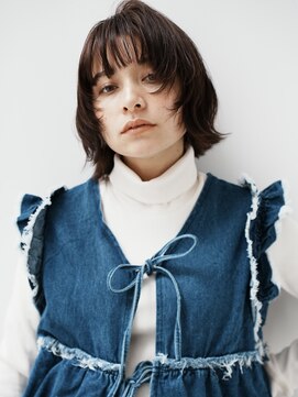 ラックスビー オオサカ 梅田茶屋町店(LUXBE OSAKA) ショートボブ レイヤーカット 顔まわりレイヤー