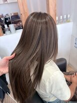 ヘアショップ エヌアンドエー 久喜菖蒲店(hair shop N&A) 透明感グレージュ×ナチュラルハイライトロングレイヤー