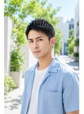 30代　清潔感とメンズらしさの短髪スタイル