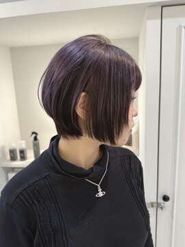 フリーダムガーデン 岡山駅前店(freedom garden) 20代30代40代大人色気スタイリッシュショート&アンブレラカラー