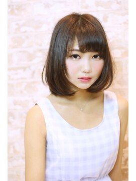 フォルテ 藤枝エピ店 パッツン前髪＋クールボブ