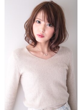 リアン(Lian) くせ毛風ふわゆるミディアム【Lian】畠山