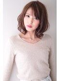 くせ毛風ふわゆるミディアム【Lian】畠山