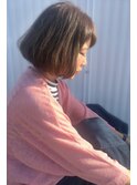 ふんわりカールのおしゃれボブ