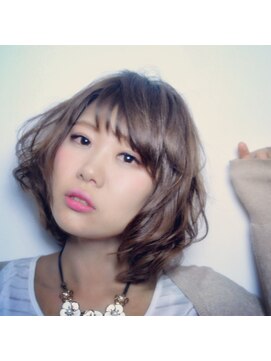 ロモヘアー(romo hair) romo hair 田中 一嘉 ふんわりミディー